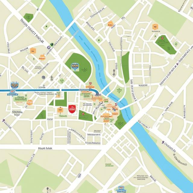 Karte von München
